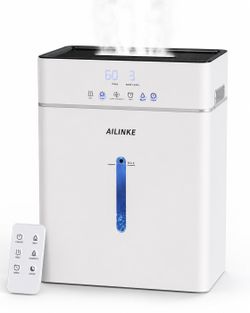 Warm & Cool Mist Humidifier 10L Large Room Bedroom Remote Control