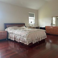 bedroom Furniture Set And Mattress 