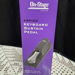 On Stage Keyboard Sustain Pedal