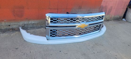 2015 chevy silverado 1500 hood and grille
