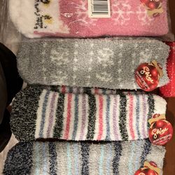 BRAND NEW FUZZY SOCKS 