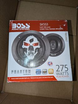 Boss car speakers new open box