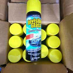 ⭐ 12 Pack Invisible Glass Premium Glass and Window Cleaner