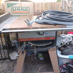 Craftsman 12' 240 V Table Saw  / Craftsman 12' Band SawAnd Sander