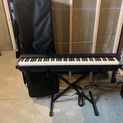 Roland Keyboard With Stand Pedal And Case