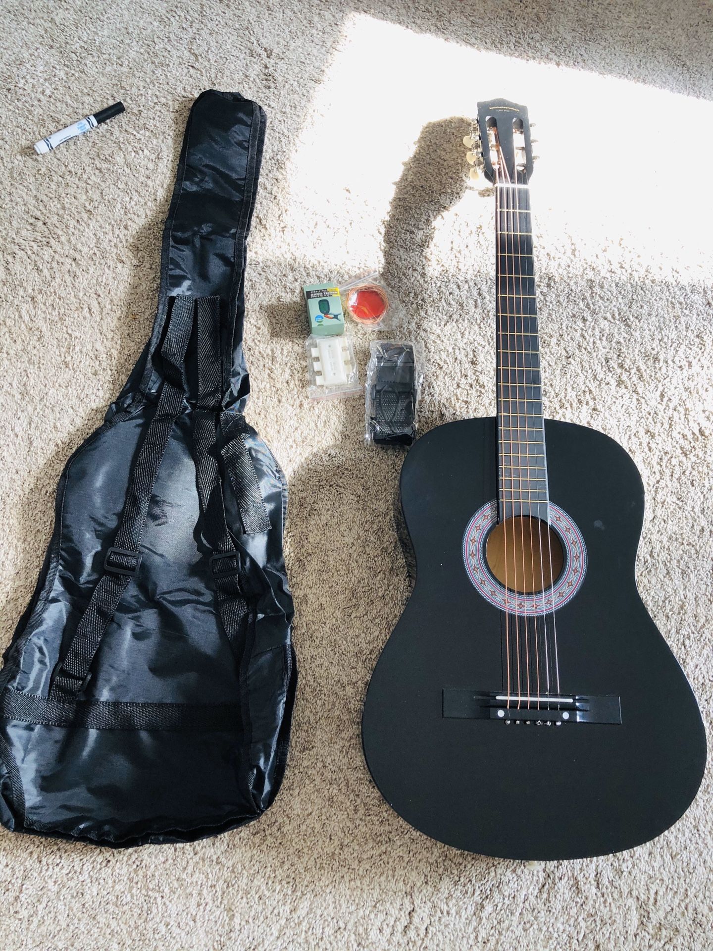 Beginner guitar set