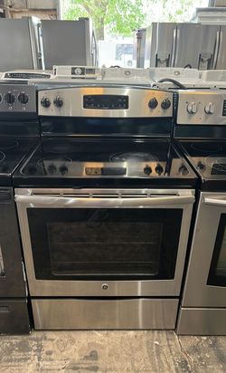 GE Electric Range with Self Clean Stainless