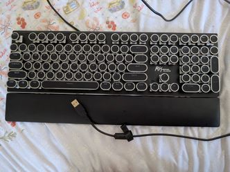 Keyboard w/ blue switches