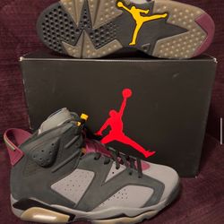Jordan 6 Bordeaux Size 13