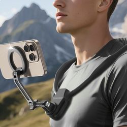 Magnetic Neck Mount For Phones,Neck Phone Holder
