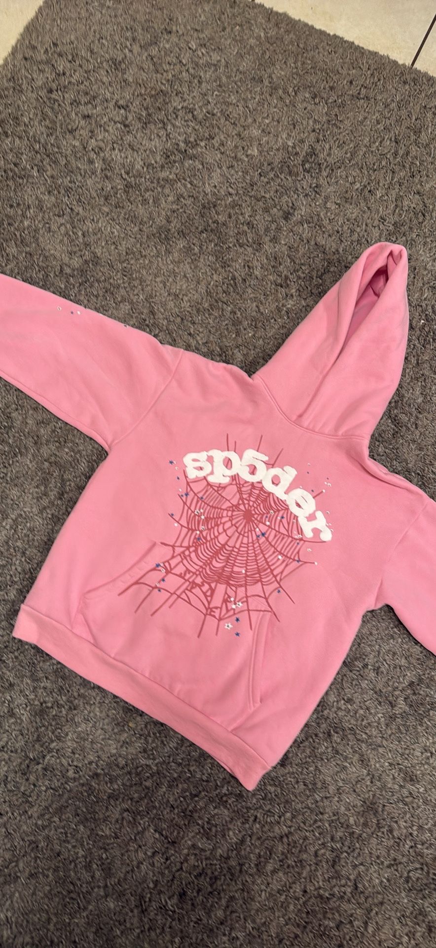 Pink Sp5der Hoodie (no tag)
