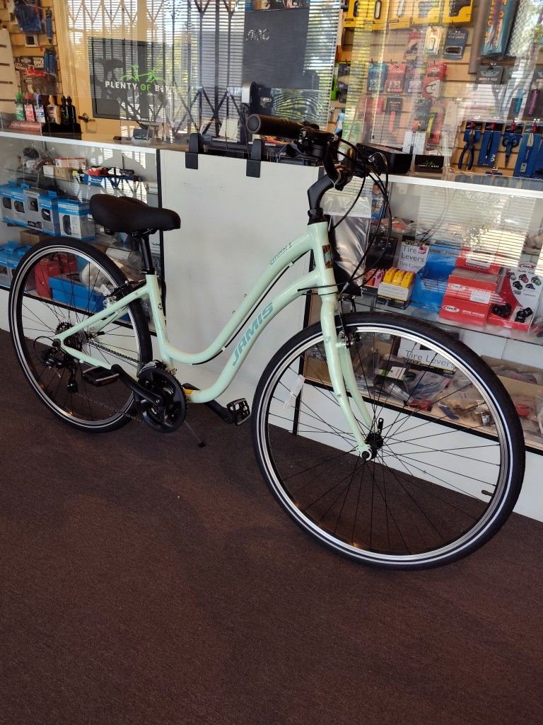 NEW 16 JAMIS CITIZEN SUGAR MINT 21 SPEED ALUMINUM COMFORT