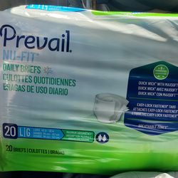 Prevail adult diapers