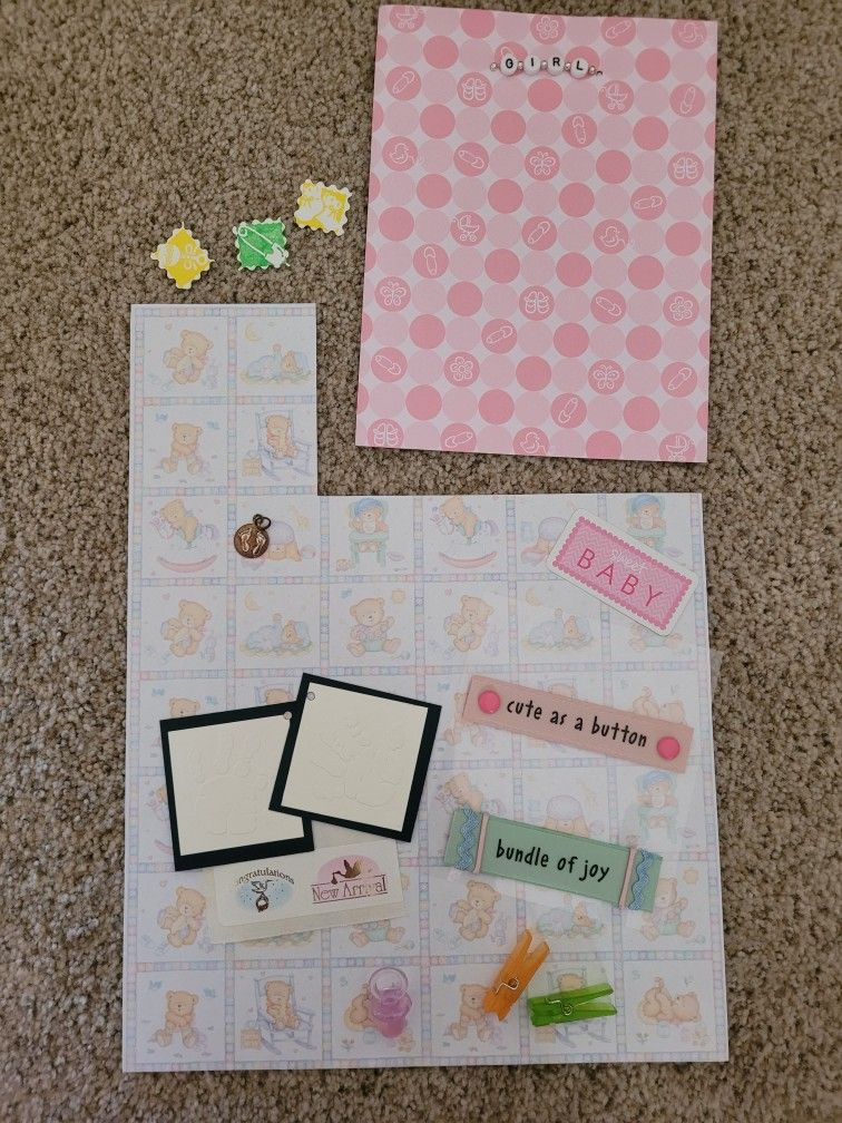 Baby Papercrafting!