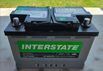 Car Battery Size H6 or 48 AGM
