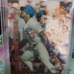 Los Angeles Dodgers Raul Mondesi '95 Topps Stadium Club Members Only Topps Rookie Picks Insert Card 