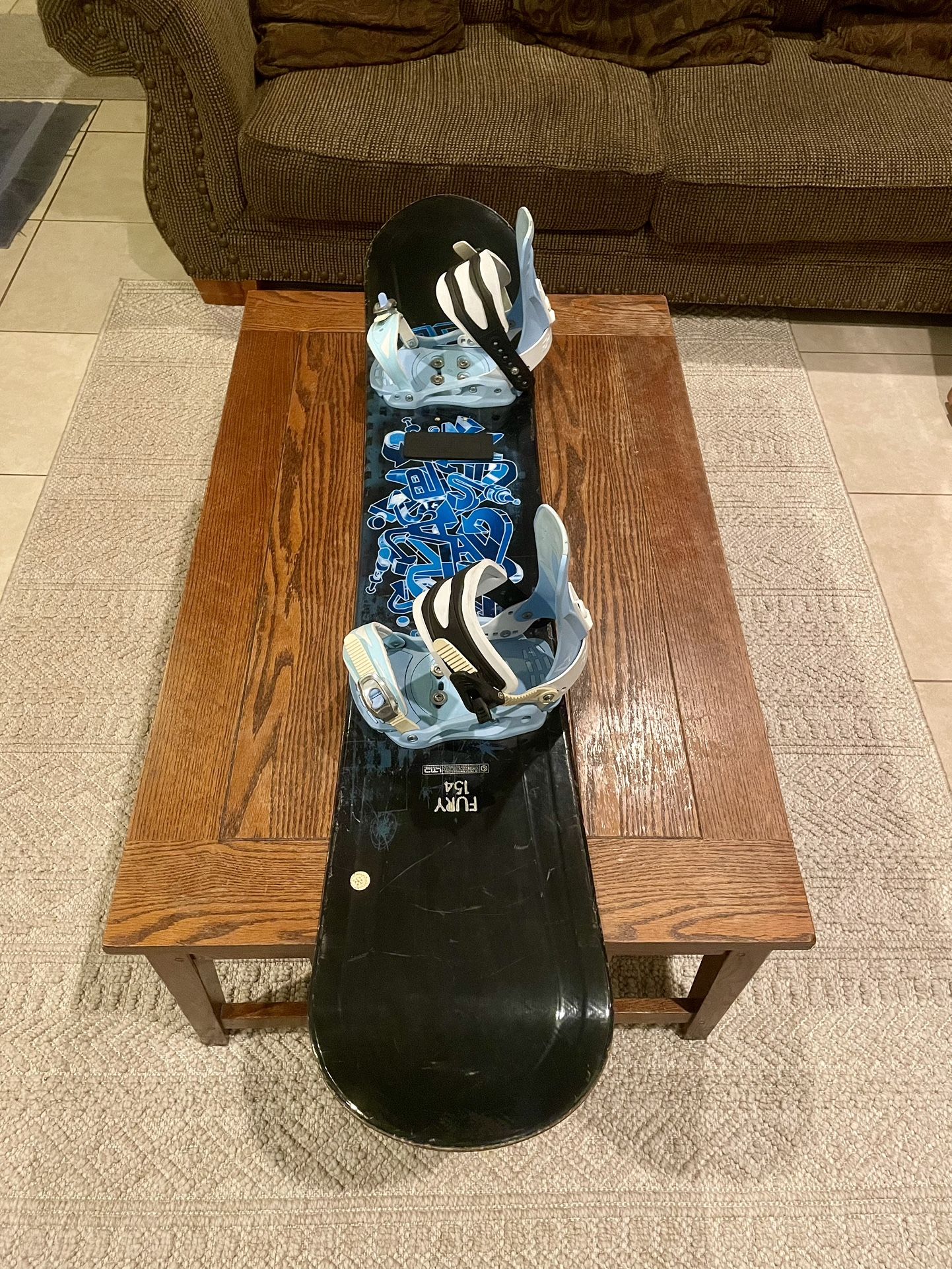 LTD Fury Snowboard size 154 cm
