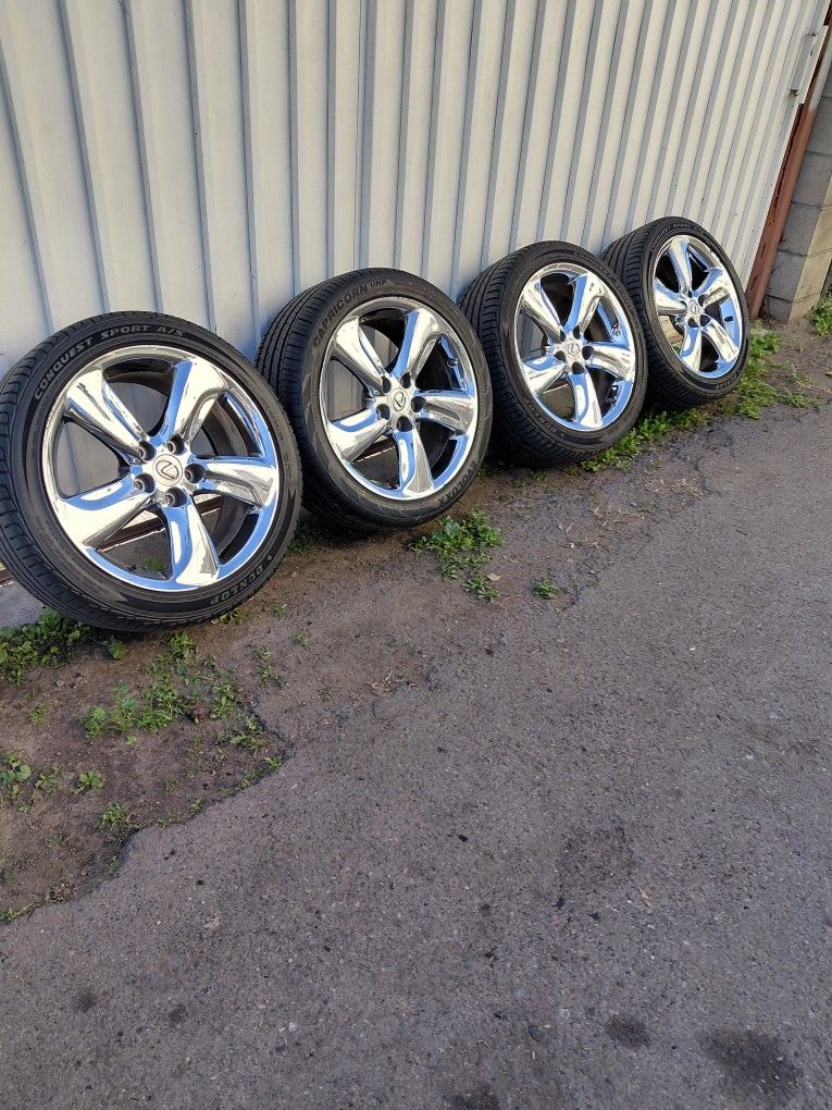 18" Rims 5 Lug 5x114.3