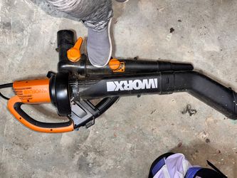 WORX Trivac Blower Vacuum Mulcher with LeafPro Kit