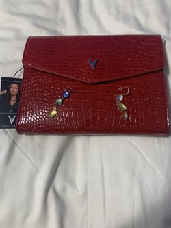 Vanessa Williams Clutch Bag and earrings