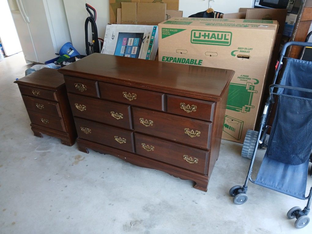 Dresser And Night Stand