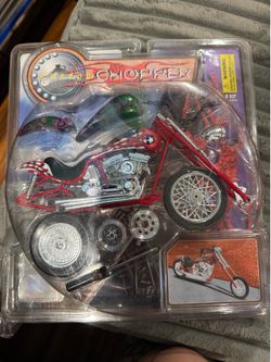 Custom Chopper Replaceable Parts Tools Brand New In Box 2004 Motorcycles Toy