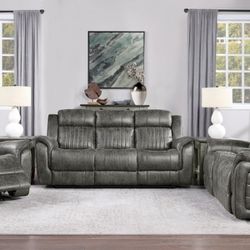 3-piece Reclining Sofa Set 
