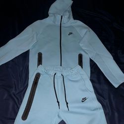 Light Blue Nike Tech
