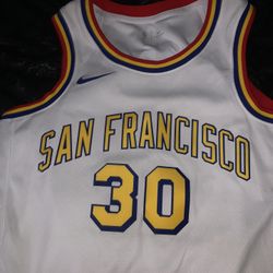 Curry Warriors City Jersey Authentic