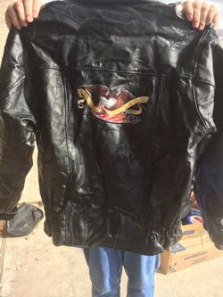 Genuine leather jacket