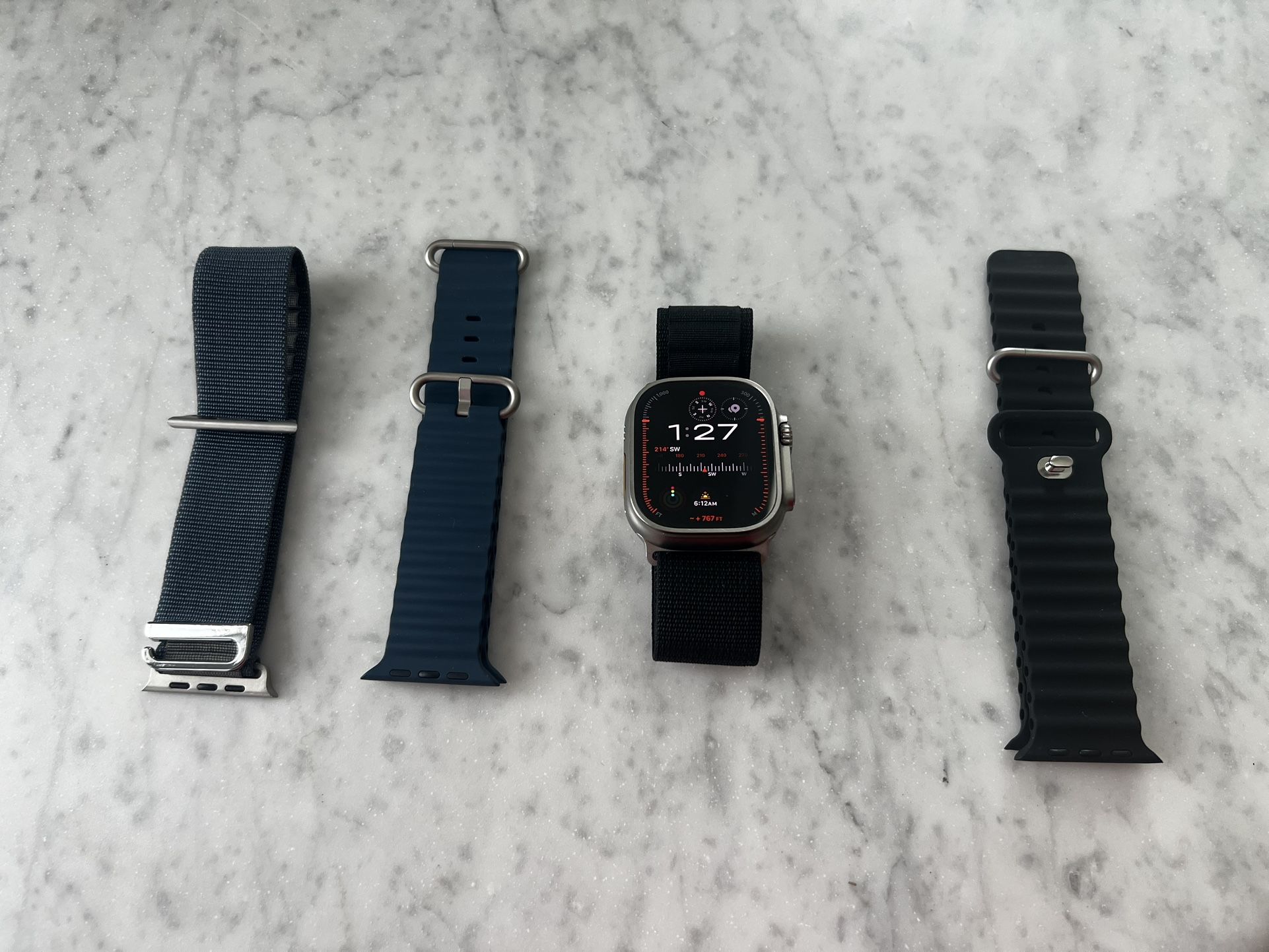 Apple Watch Ultra 2 with Wristbands 