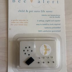 NEW/NEVER USED, ORIGINAL PACKAGING - 2 For $30 - BEE ALERT - Child and Pet Auto Life Saver