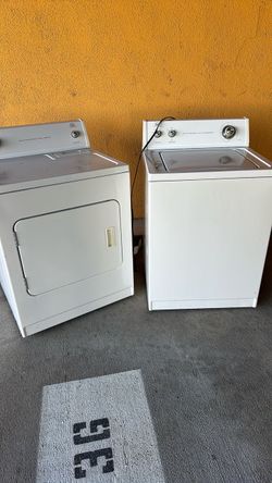 Washer and dryer