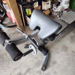 Apex Weight Bench With Preacher Curl Station