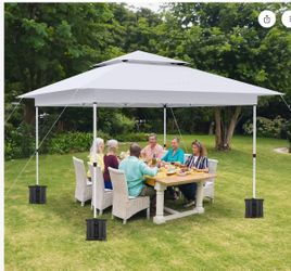 12x12 white pop-up canopy tent new