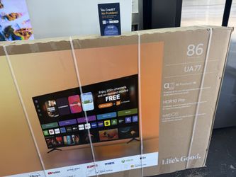 86”LG UHD 4K Smart Tv