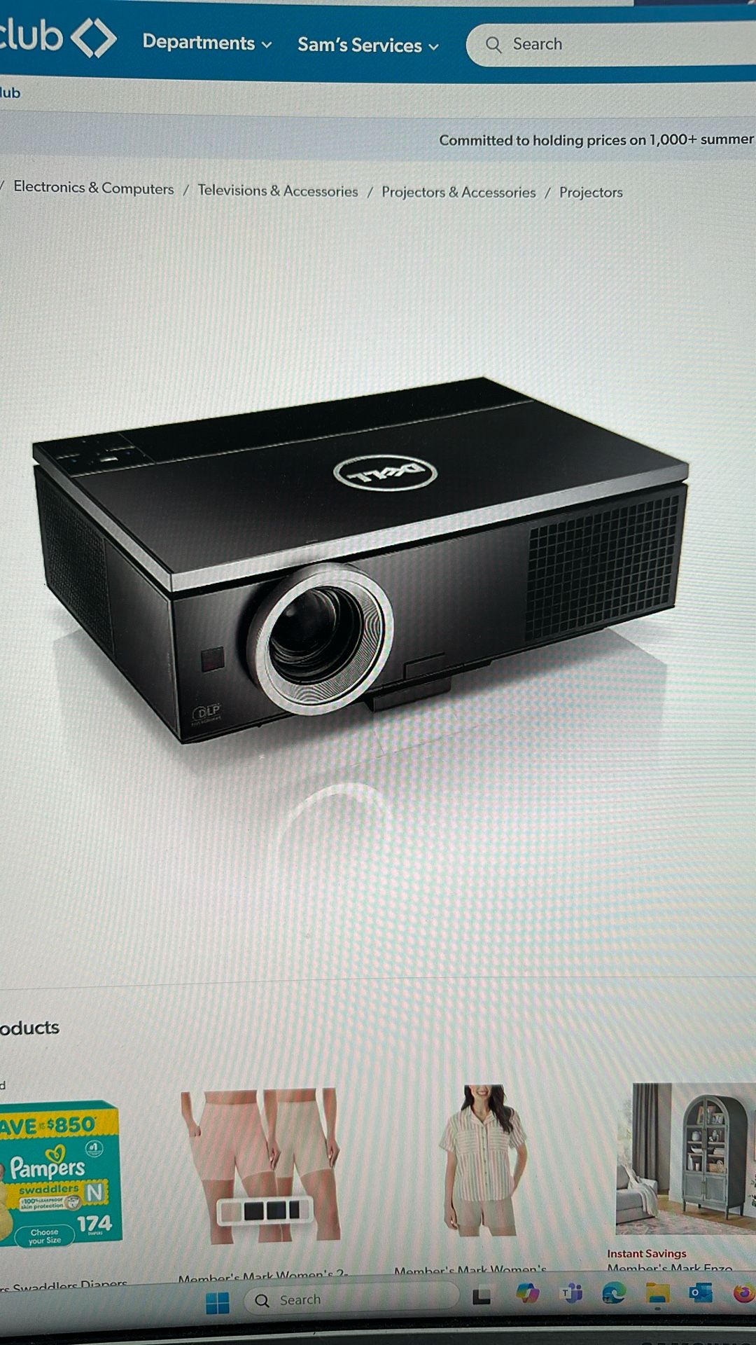 Dell 7700 Full HD Projector
