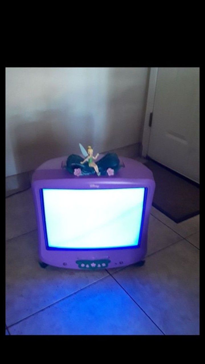 TV Disney Tinkerbell fairies 13 in TV with DVD Player