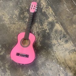 Pink Guitar 