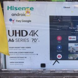 HISENSE TV 70” SMART TV