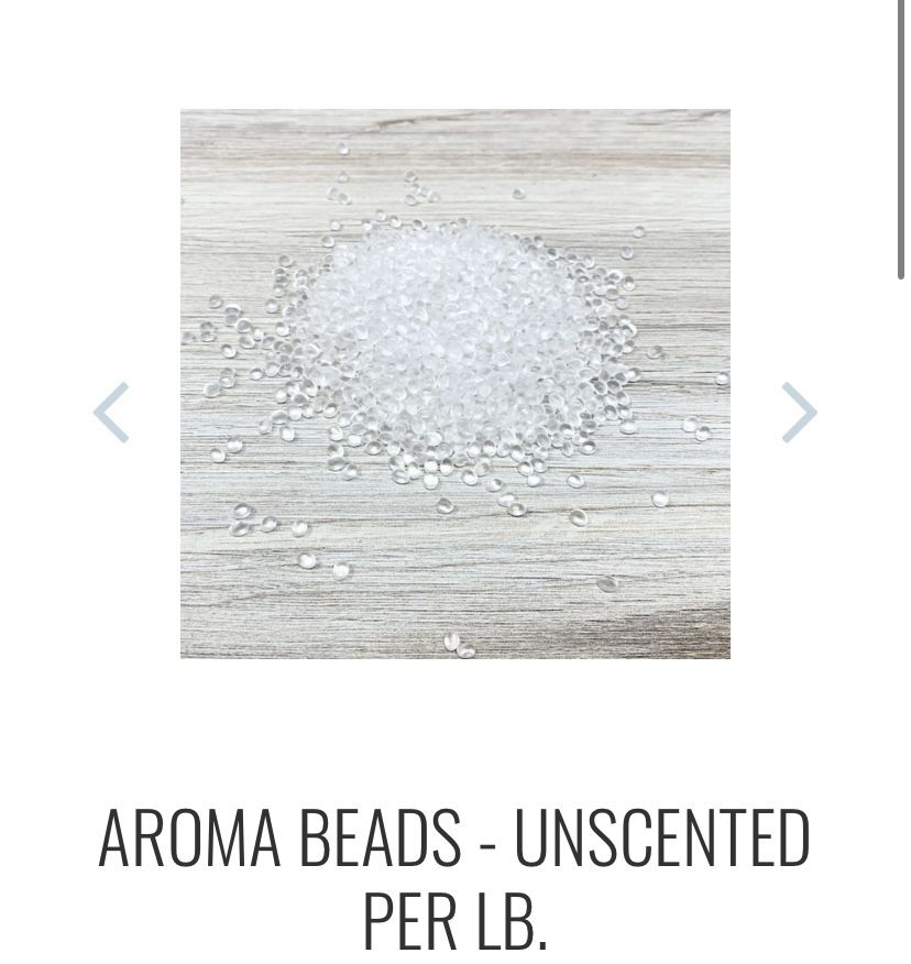 Unscented Aroma Beads - Premium Fragrance Absorption and Long-Lasting Scents for Crafts & Projects - 3 lbs