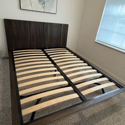 Wood Bed Frame Full 