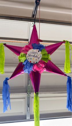 Happy Birthday Star Pinata