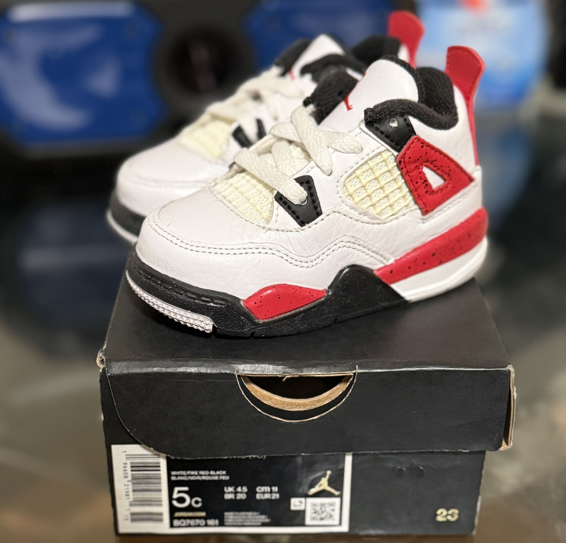Jordan 4 Red Cement Brand New, Never Worn display picture 1
