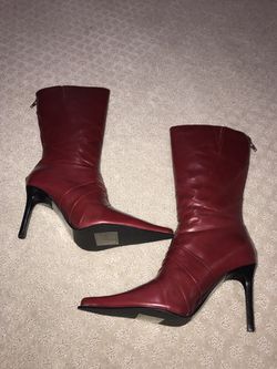 Aldo Red boots Size 37 (size 7)