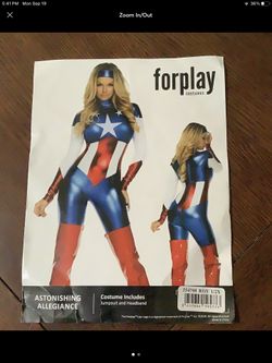 Forplay Avenger Costume 1x-2x