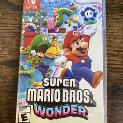 Super Mario Wonder - Nintendo Switch Game 