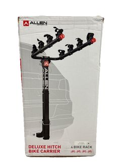 Allen Sports 542RR-R 4 2in Receiver Bike Hitch Mount Rack - Black