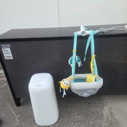 Door Jumper And Diaper Genie