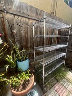 Stainless Steel Wire Shelving Unit